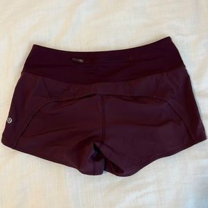 Lululemon Speed Up Shorts